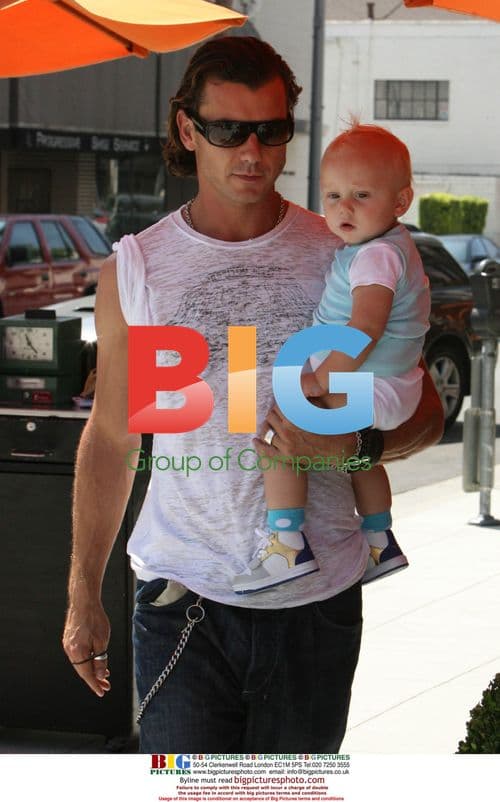 Gwen Stefani and Family at the Park