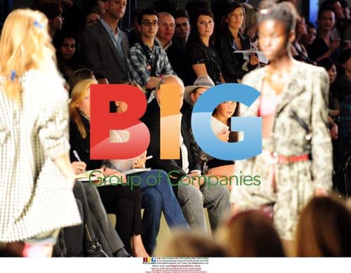 Philip Green and Kate Moss at Topshop Unique Show