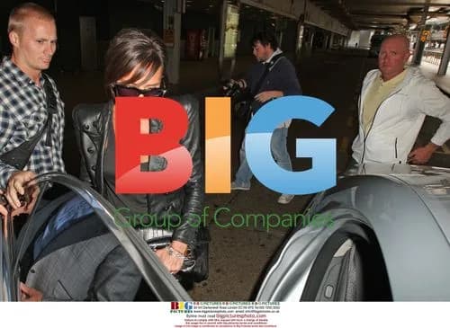 Victoria Beckham at Heathrow Airport