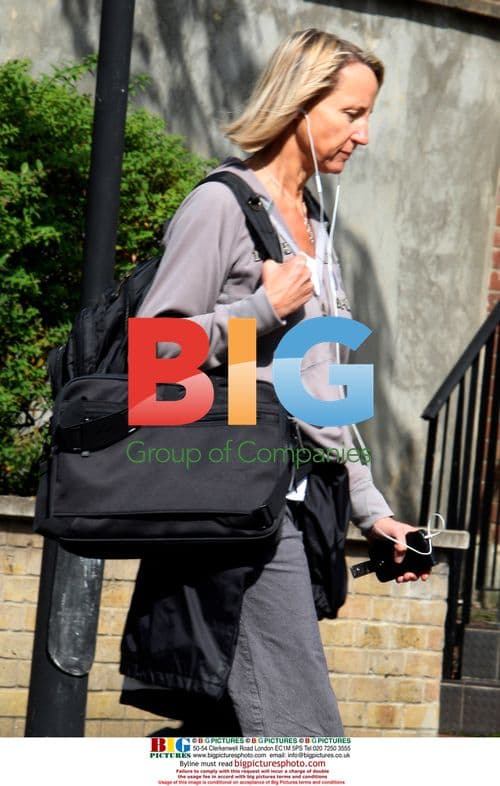 Carol McGiffin Leaving London Gym