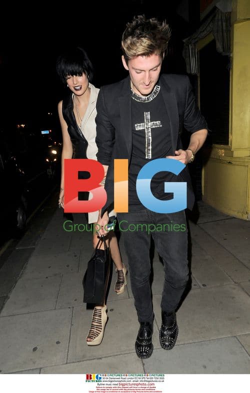 Agyness Deyn and Henry Holland in London