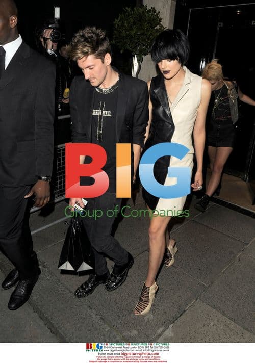 Agyness Deyn and Henry Holland