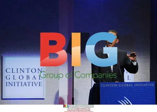 Obama Speaks at Clinton Global Initiative
