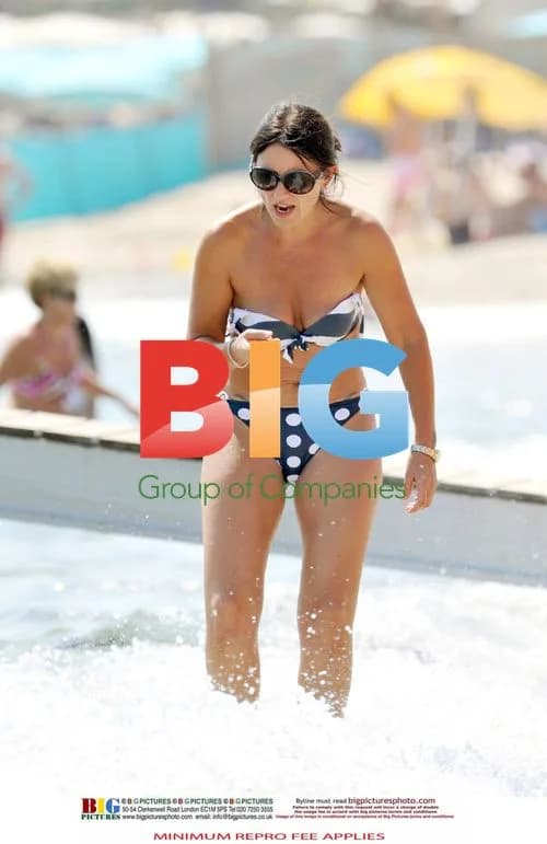 Davina McCall on family vacation
