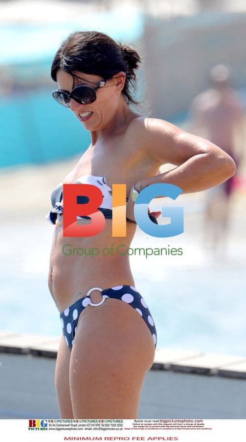 Davina McCall Family Vacation in France