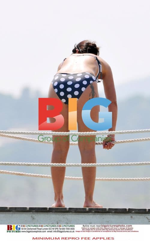 Davina McCall family vacation