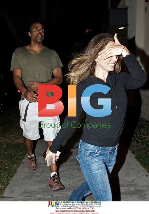 Eliza Dushku and Rick Fox Get Affectionate