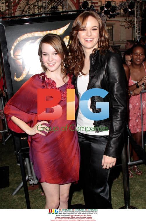 Kay and Danielle Panabaker at "Fame" Premiere