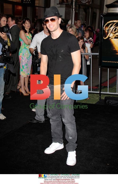 J.C. Chasez at "Fame" Premiere