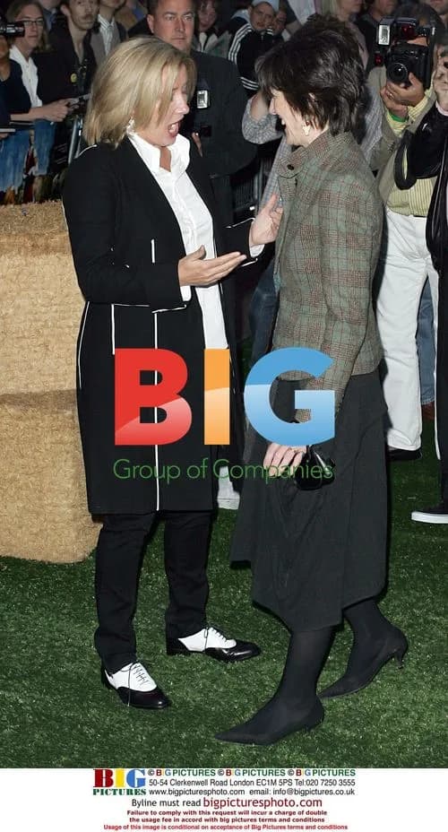 Emma Thompson and Harriet Walter at Morris: A Life with Bells On Premiere