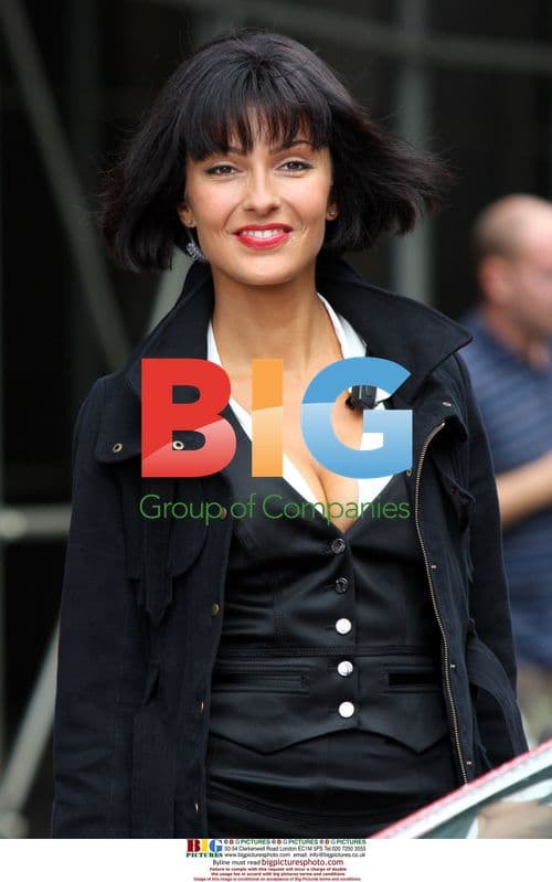 Tess Kartel on set of 'The Other Guys'