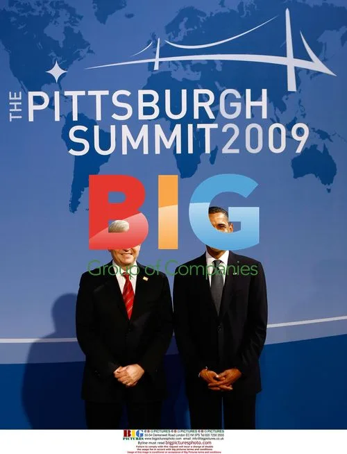 Obama Welcomes Australian PM Rudd to G-20 Dinner