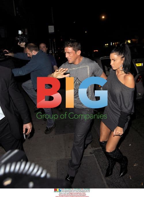 Katie Price and Alex Reid at Nobu Berkley