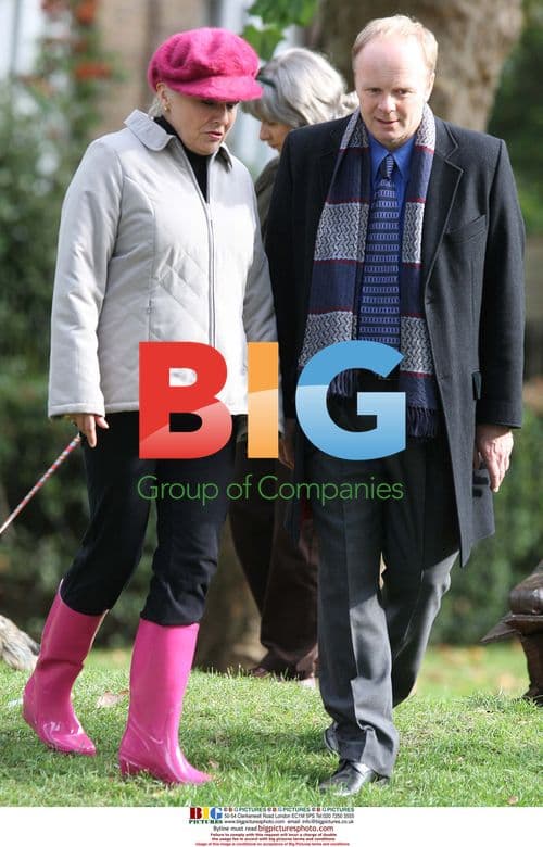 Victoria Wood and Julie Walters Filming Christmas Special