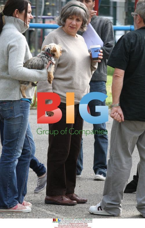 Victoria Wood and Julie Walters filming Christmas special