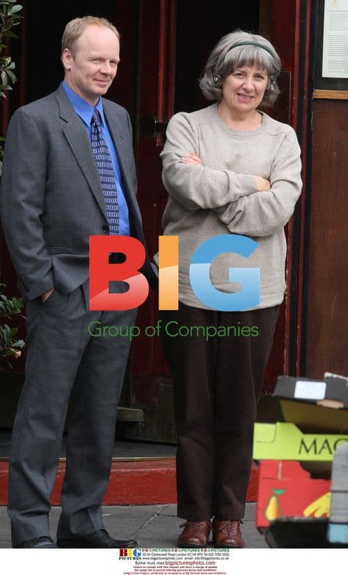 Victoria Wood filming Christmas special