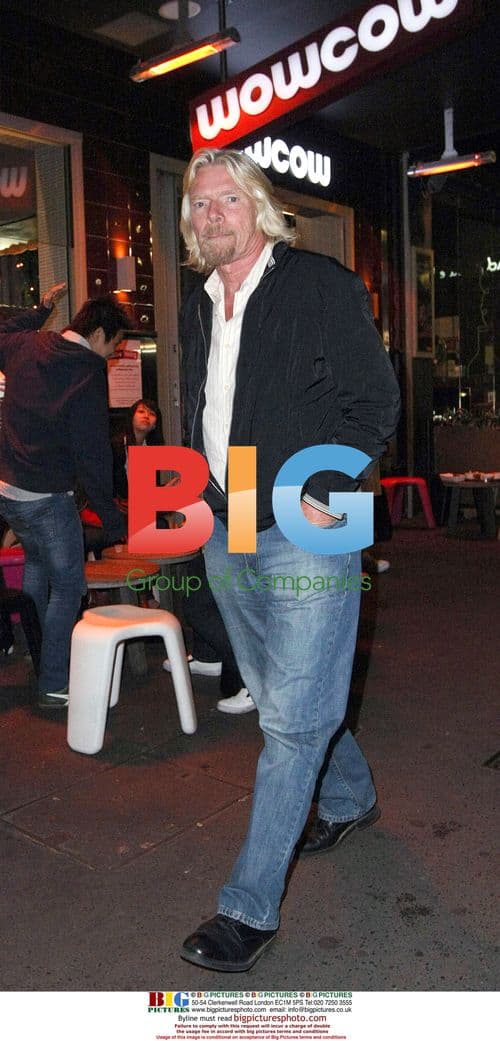Sir Richard Branson at Sydney Yogurt Shop