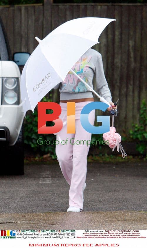 Katie Price in Pink Tracksuit