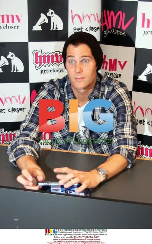 Basshunter Signing Album at HMV Liverpool