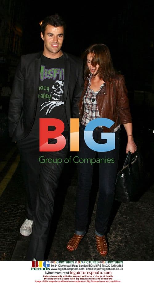 Steve Jones Spotted Leaving Groucho's