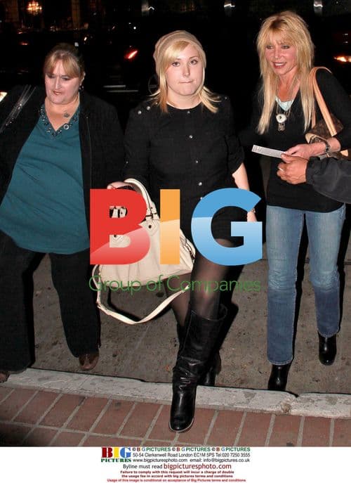 Karen Blonsky, Hayley Hasselhoff and Pamela Bach Dinner