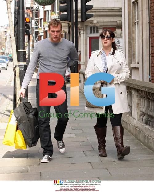 Natalie Cassidy and Adam Cottrell Shopping in London