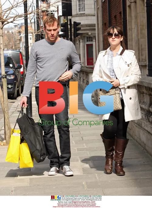 Natalie Cassidy and Adam Cottrell Shopping in London