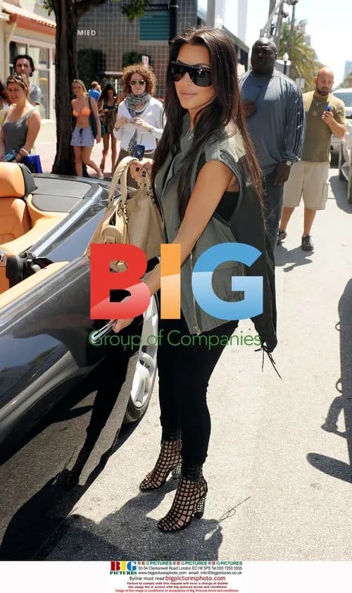 Kim Kardashian visits Dash store in Miami