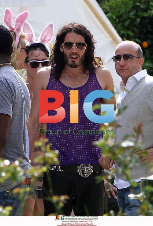 Katy Perry and Russell Brand Easter Party