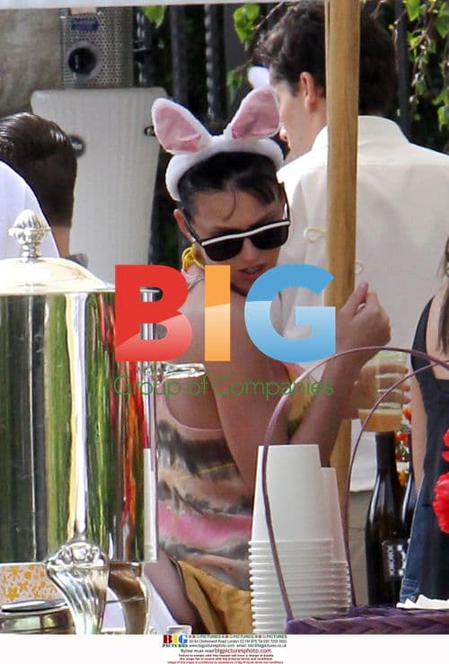 Katy Perry & Russell Brand Easter Party