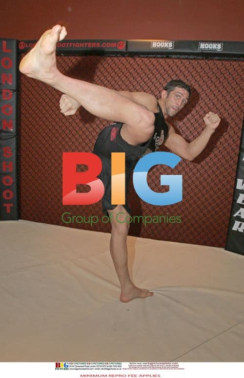 Celebrity Big Brother 2010 winner Alex Reid trains in London