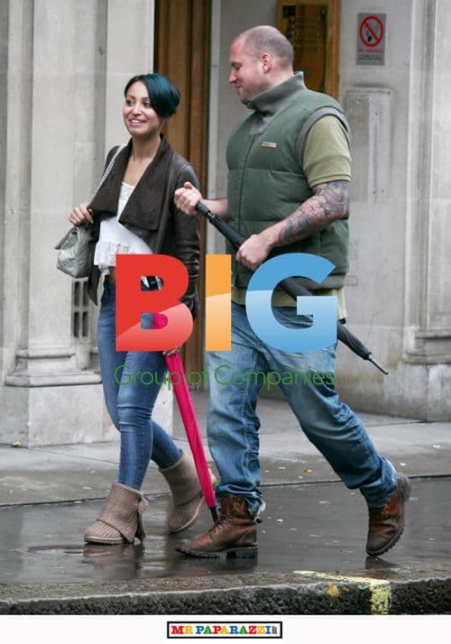 Sugababe Amelle Berrabah Spotted in Mayfair