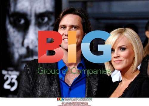 Jim Carrey and Jenny McCarthy at "The Number 23" Premiere