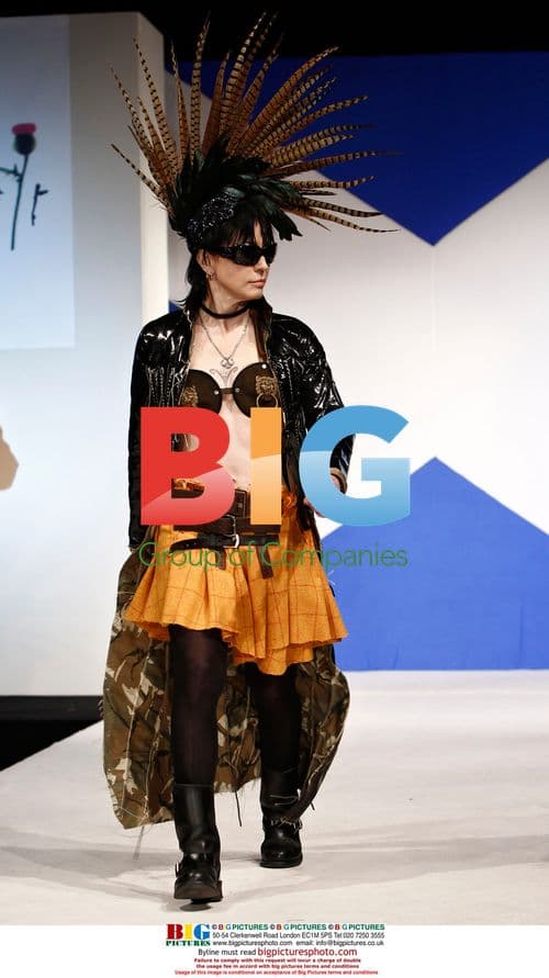 Joan Jett at 'Dressed to Kilt' Fashion Show