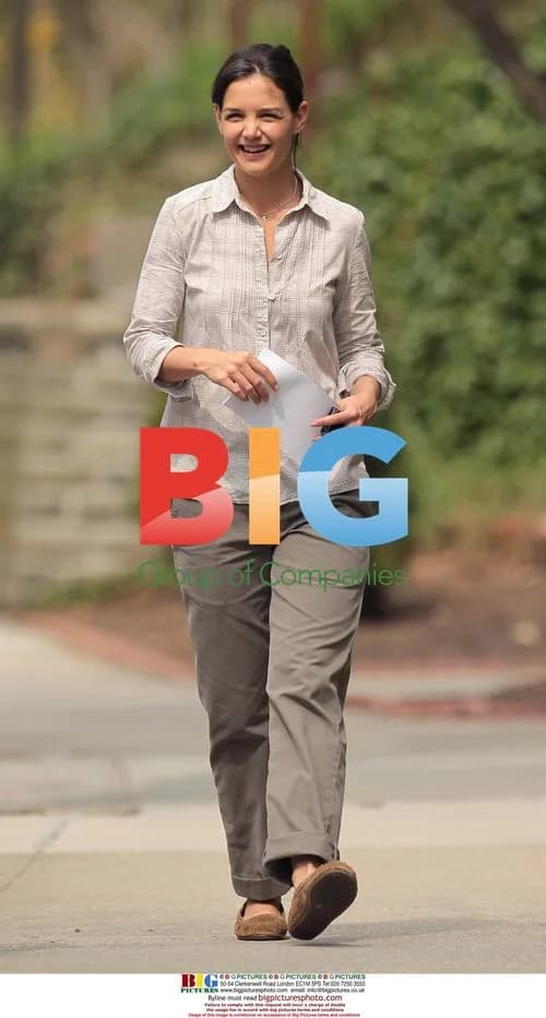 Katie Holmes on 'Son of No One' Set