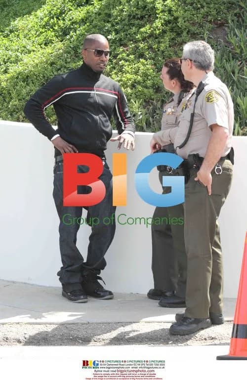 Jamie Foxx at Easter Party in Malibu