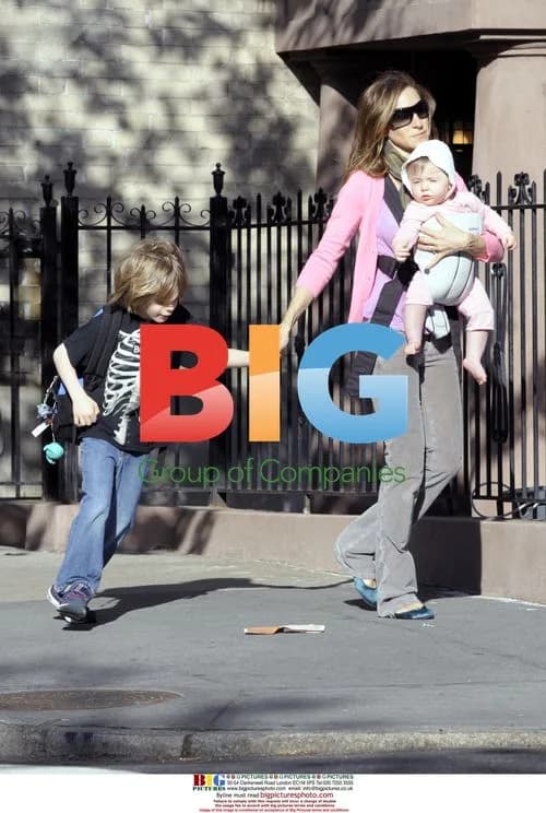 Sarah Jessica Parker with son and daughter in NYC