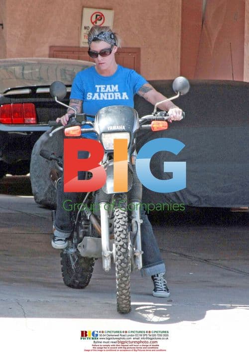 Melissa Smith Takes Out Dirt Bike in Huntington Beach