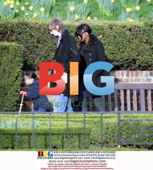 Mica Paris and Prince Alexander in the Park