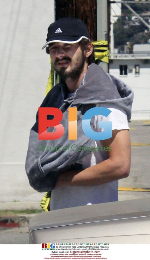 Shia Labeouf Arrives for Private Training