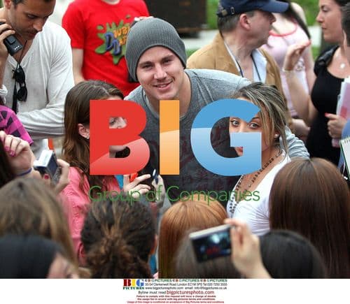 Channing Tatum on Set of "Son of No One"