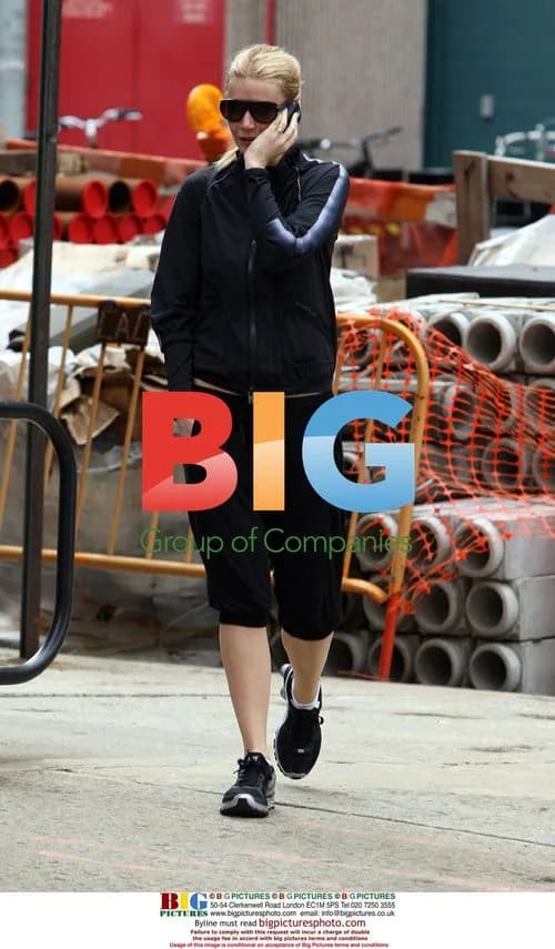Gwyneth Paltrow Leaving Gym
