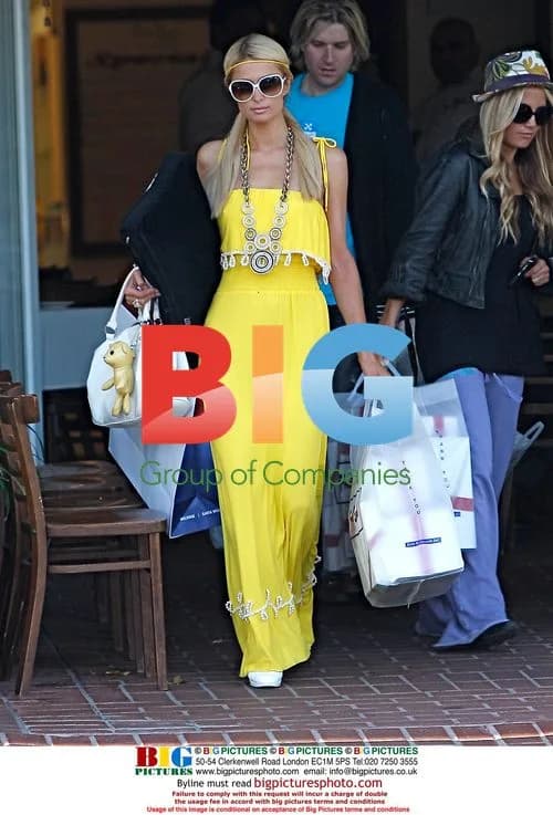 Paris Hilton Shopping in Hollywood
