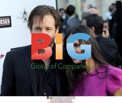 David Duchovny and Demi Moore at 'The Joneses' Premiere