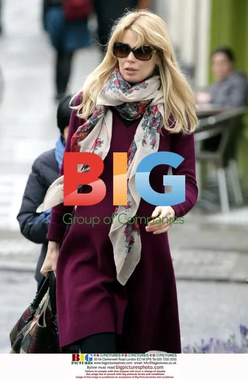 Claudia Schiffer Flower Shopping