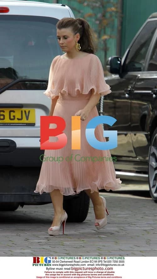 Coleen Rooney Out and About in Aintree