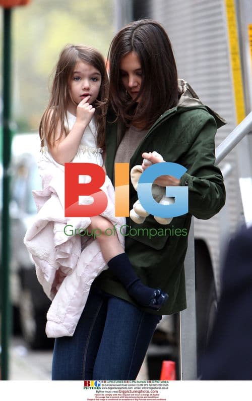 Suri Cruise on 'Son Of No One' Set