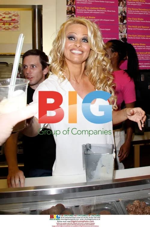 Pamela Anderson at Millions of Milkshakes