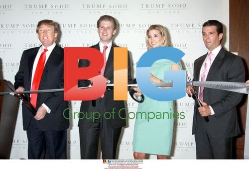 Trump Family Ribbon Cutting