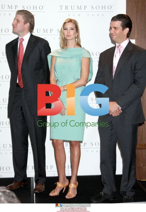 Trumps at NYC Ribbon Cutting